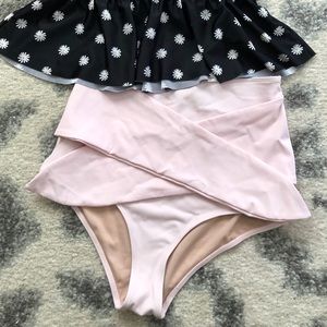 Blush tie front KJ bottoms